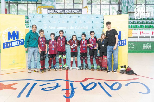 Getxo Irristan brilla en el Torneo Internacional de Hockey en Calafell